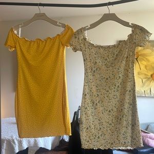 SHEIN Dresses. Two for $10 Medium. Yellow
